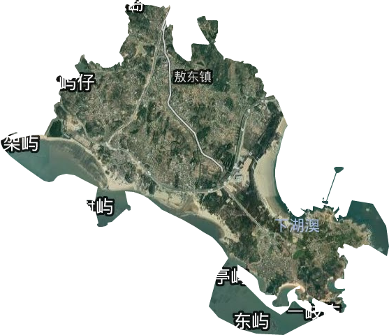 敖东镇卫星图