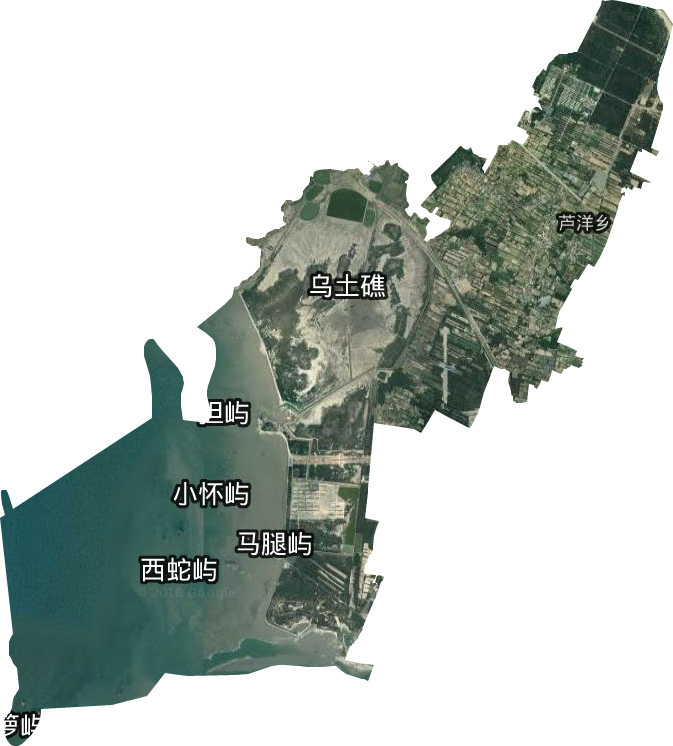 芦洋乡卫星图