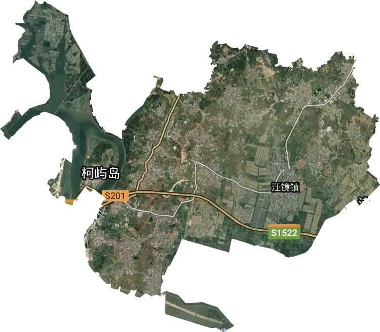 江镜镇卫星图