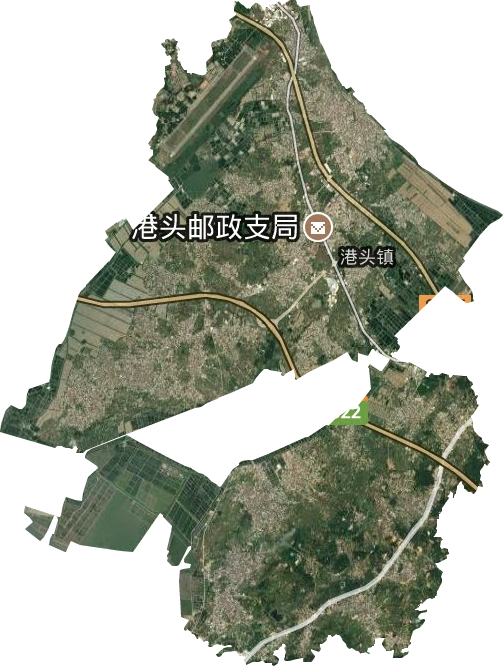 港头镇卫星图