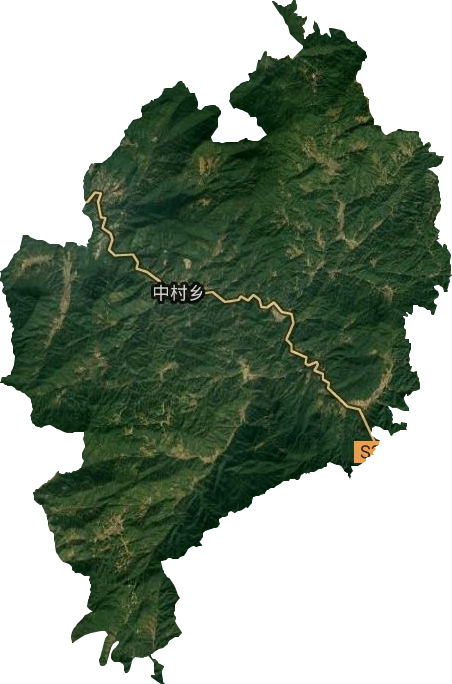 中村乡卫星图