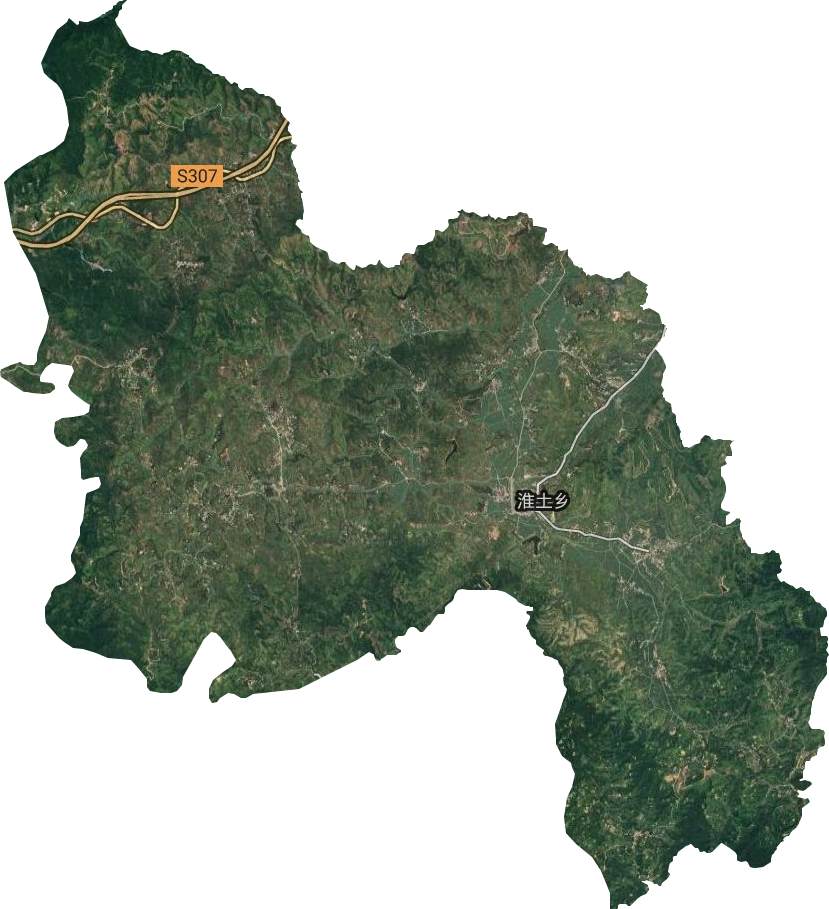 淮土乡卫星图