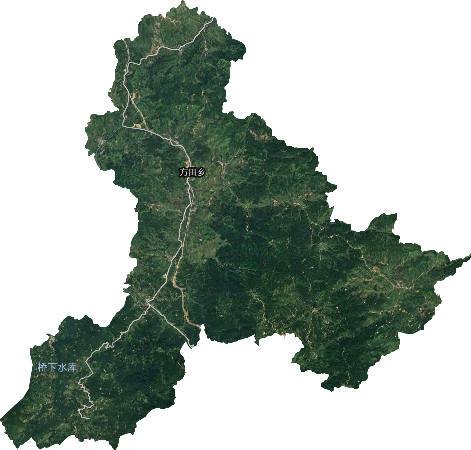 方田乡卫星图
