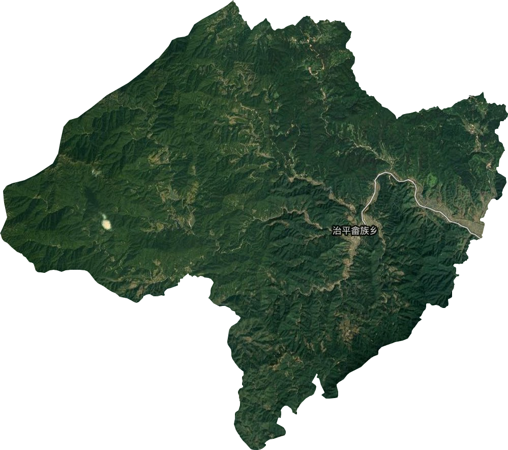 治平畲族乡卫星图