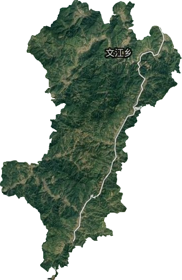 文江乡卫星图