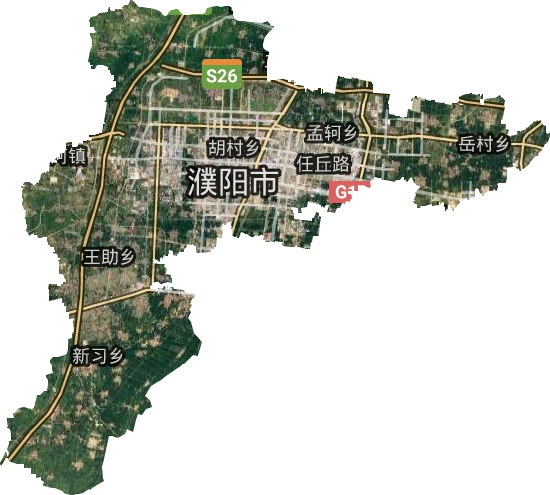 华龙区卫星图