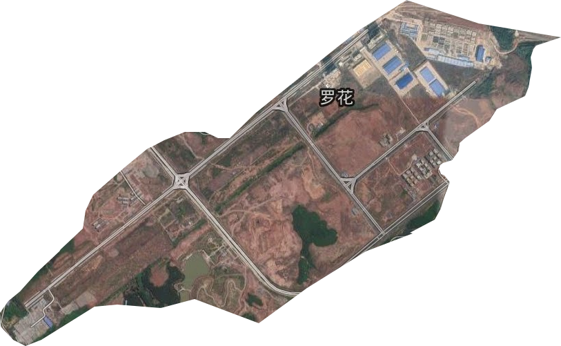 海西物流园区卫星图