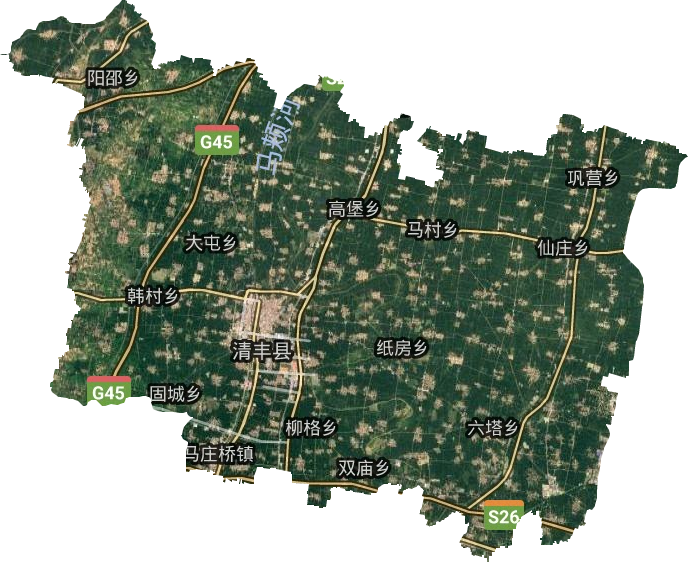 清丰县卫星图