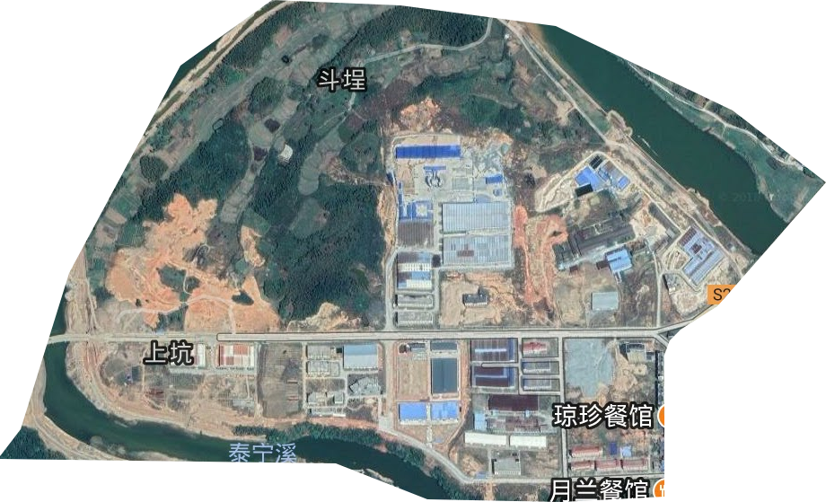 福建建宁经济开发区卫星图
