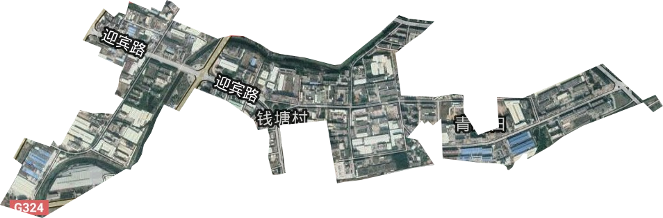 城南工业区卫星图