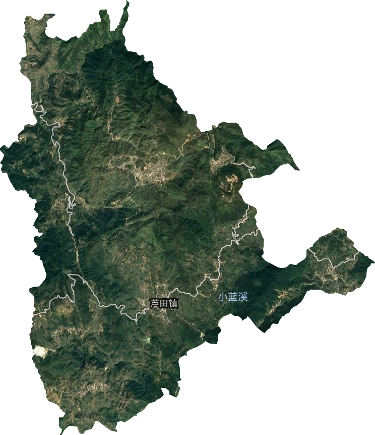 芦田镇卫星图