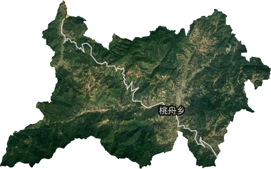 桃舟乡卫星图
