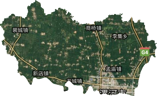 郾城区卫星图