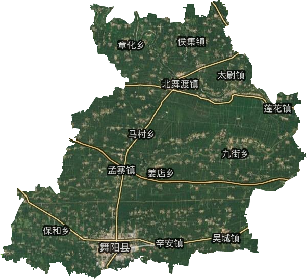 舞阳县卫星图