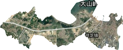 祥芝镇卫星图