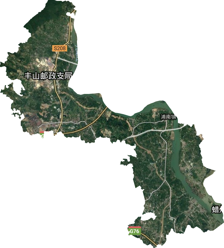 浦南镇卫星图