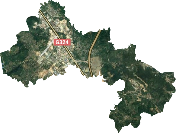 云陵工业开发区卫星图