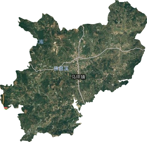 马坪镇卫星图