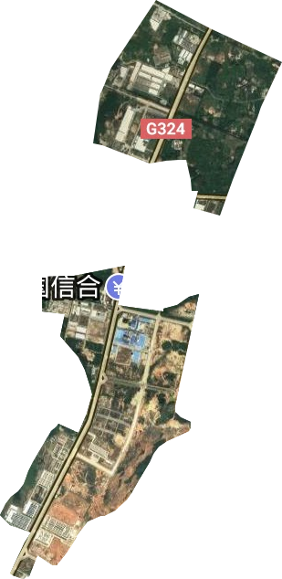 诏安金都工业集中区管委会卫星图