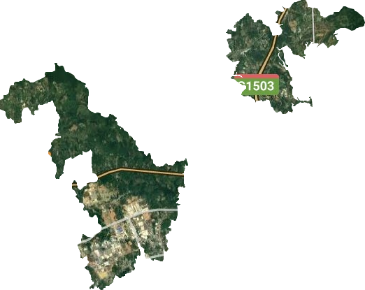 国营古农农场卫星图