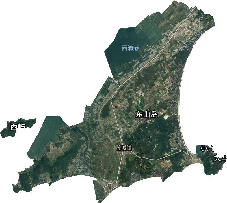 陈城镇卫星图