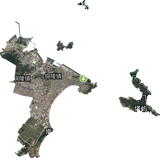 铜陵镇卫星图