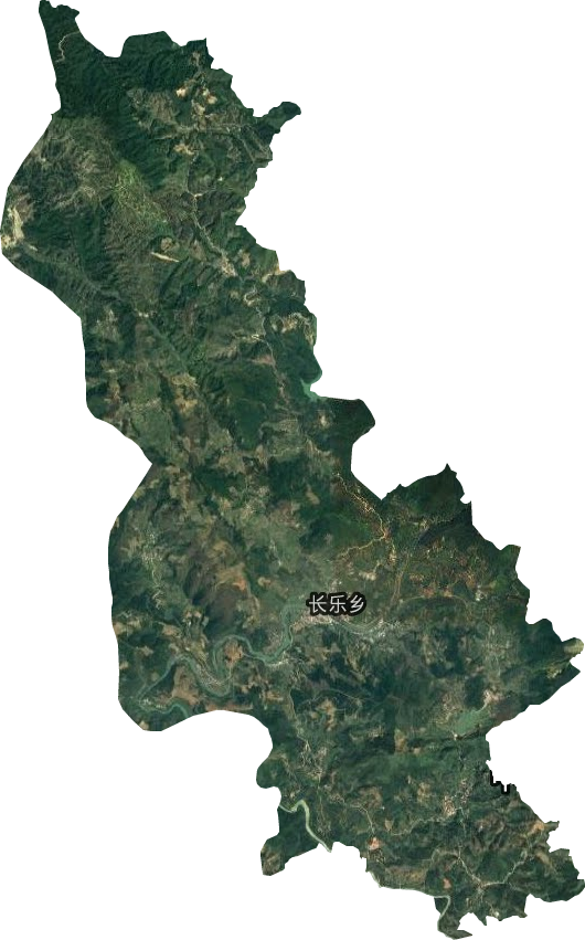 长乐乡卫星图