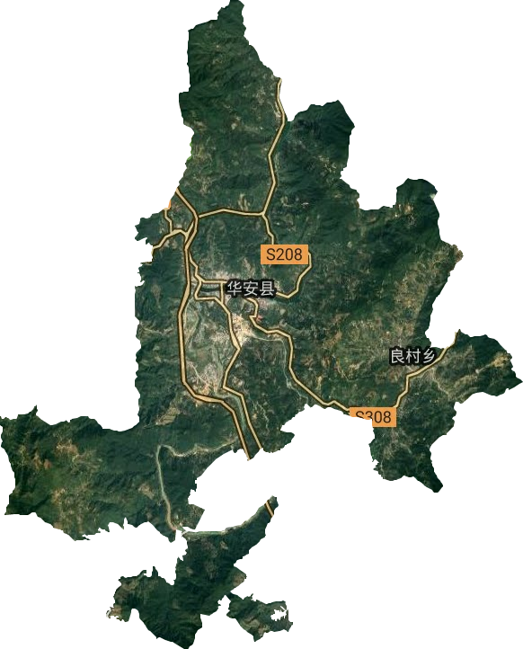 华丰镇卫星图