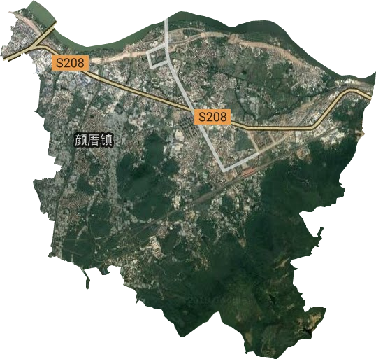 颜厝镇卫星图