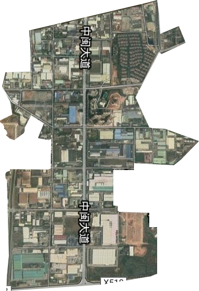 角美工业开发区卫星图