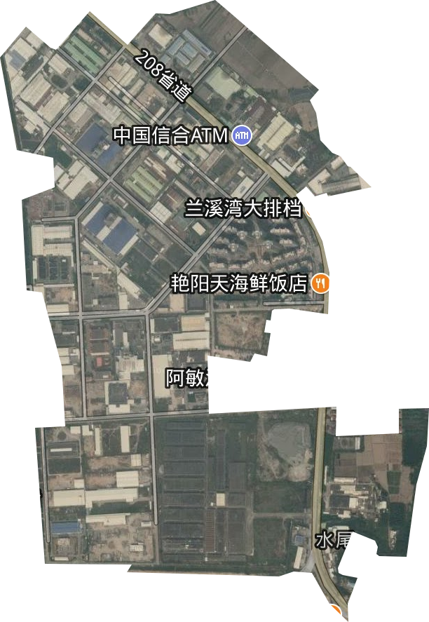 东园开发区卫星图