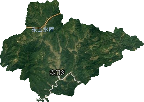 赤门乡卫星图