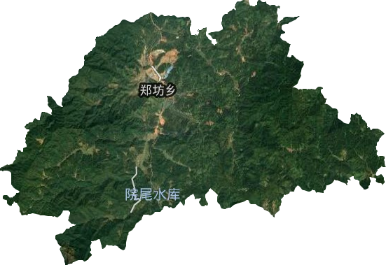 郑坊乡卫星图