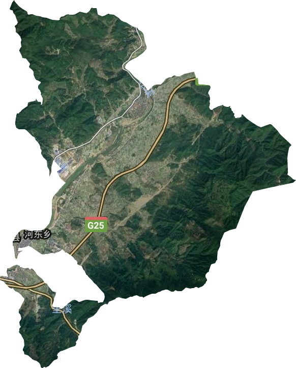 河东乡卫星图
