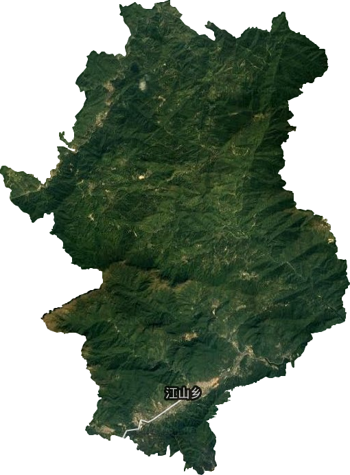 江山镇卫星图