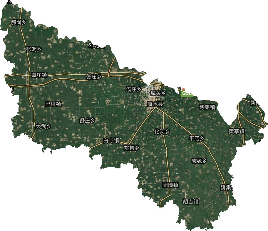 商水县卫星图
