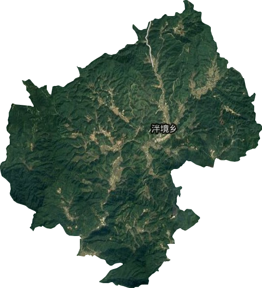 泮境乡卫星图