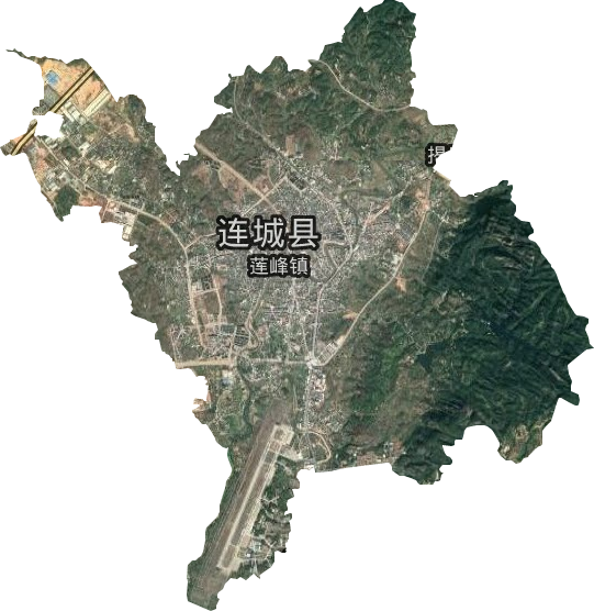 莲峰镇卫星图
