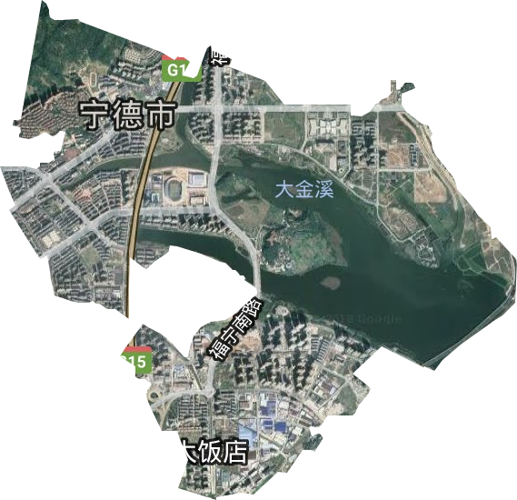 东侨开发区卫星图