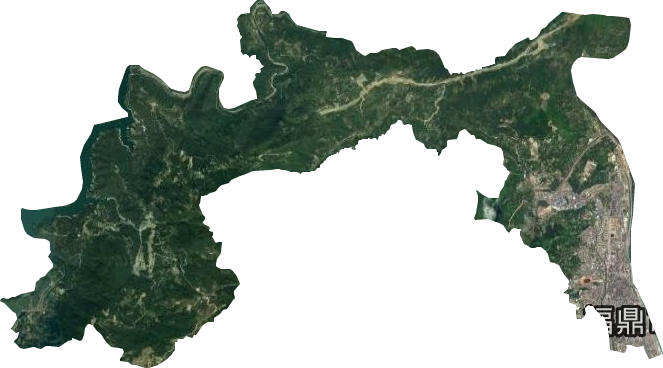 桐山街道卫星图