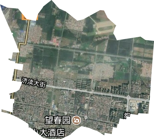 济源市北海街道卫星图