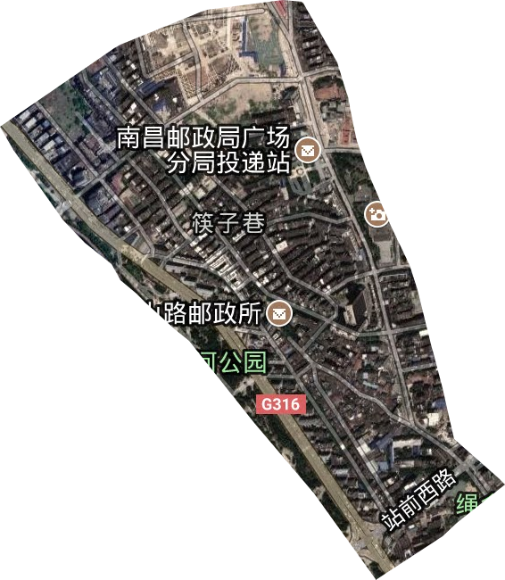 南浦街道卫星图