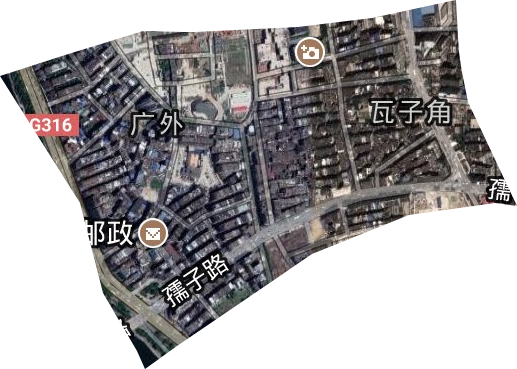 广润门街道卫星图