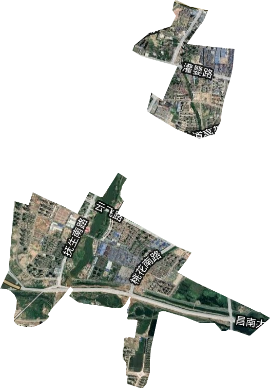 南昌市朝阳农场卫星图