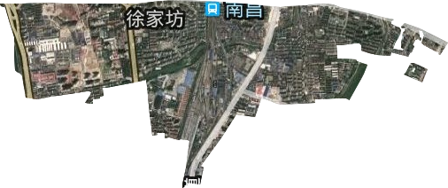 徐家坊街道卫星图