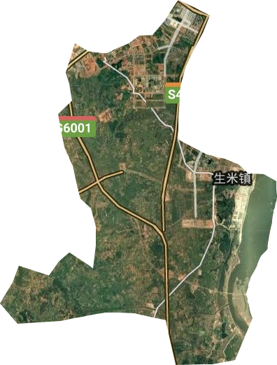 生米镇（红谷滩新区）卫星图