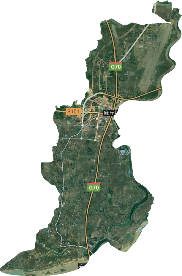 麻丘镇（南昌高新开发区）卫星图