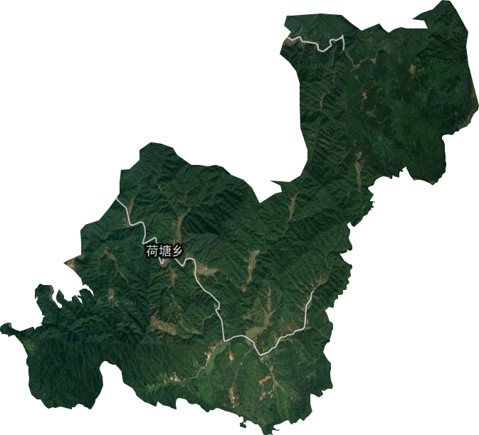 荷塘乡卫星图