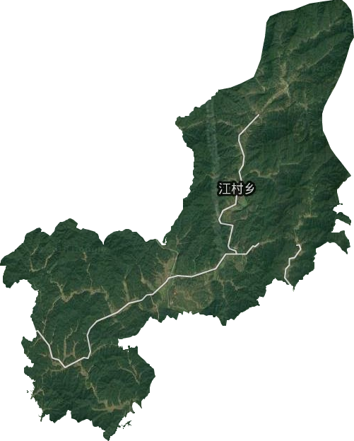 江村乡卫星图