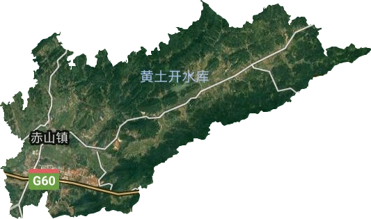赤山镇卫星图